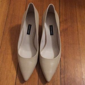 Nine West Nude Heels